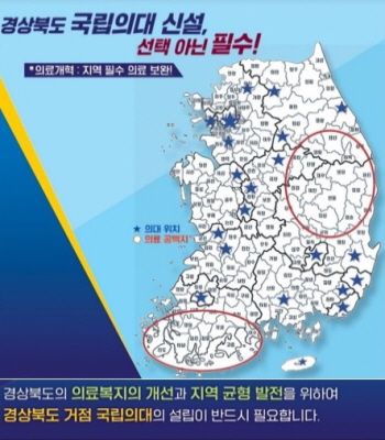 경상북도 국립의대 신설, 선택이 아닌 필수